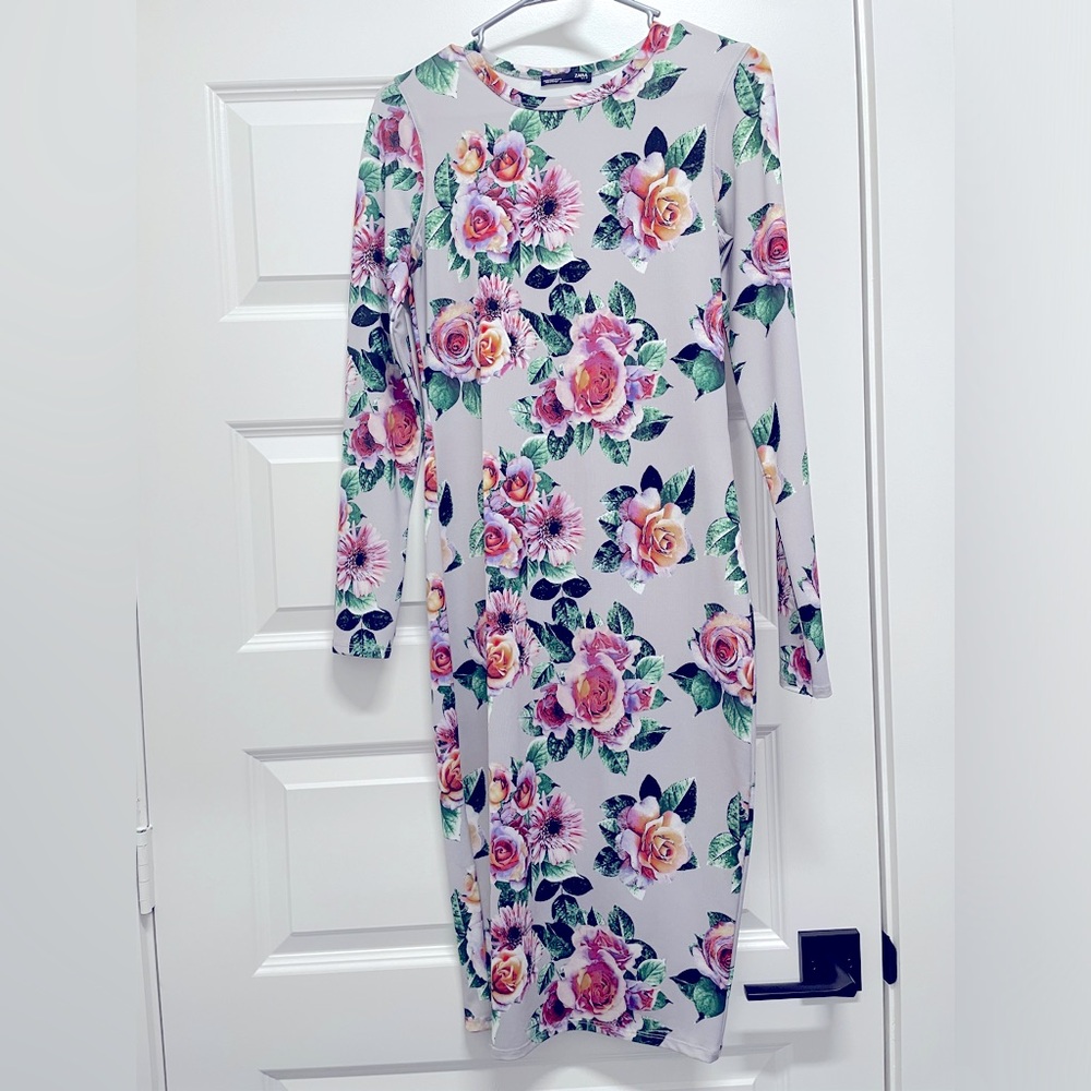 Zara Floral Midi Dress
